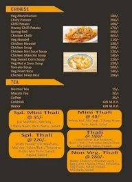 The Delhi Chef menu 1