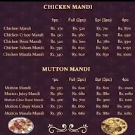 Little Arabia Mandi menu 1