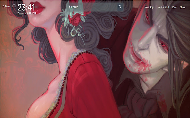 Vampire Wallpapers NewTab Theme