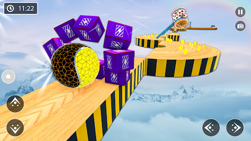 Screenshot Sky Going Rolling Balls Game