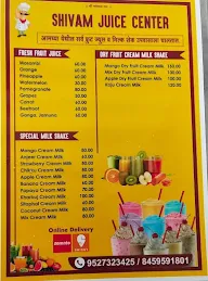 Shivam Juice Centre menu 4