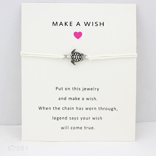 Title 1, Fashion Turtle Card Bracelet Adjustable Perfect...