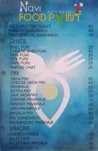 Navi Food Point menu 4