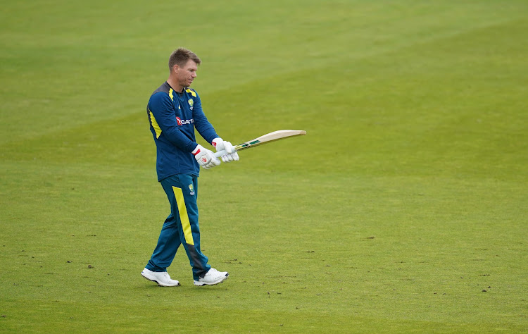 David Warner will be crossing fingers that he is fit for the second Test in Melbourne.