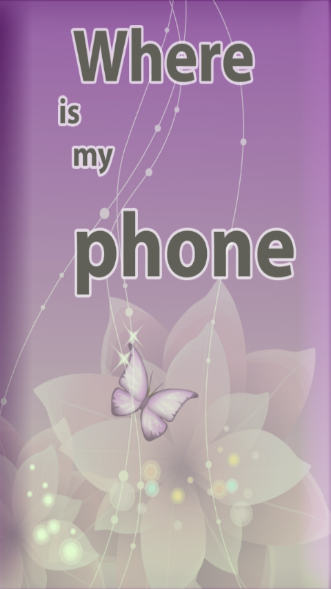 find your phone Screen 1