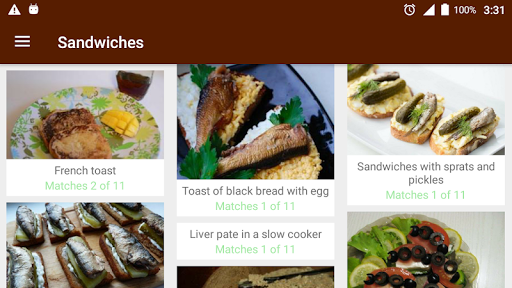 Sandwich Recipes with photo for FREE
