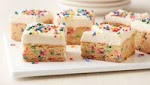 Cake Batter Cookie Bars was pinched from <a href="http://www.bettycrocker.com/recipes/cake-batter-cookie-bars/0a86b93e-e454-45e6-ad0f-a7efb961c2ea" target="_blank">www.bettycrocker.com.</a>