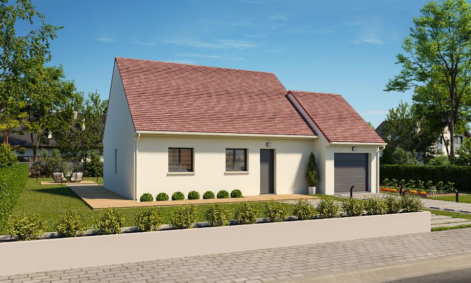 Vente maison neuve 3 pièces 71 m² à Ouarville (28150), 207 400 €