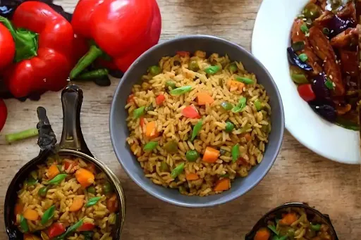 Veg Chilli Garlic Fried Rice