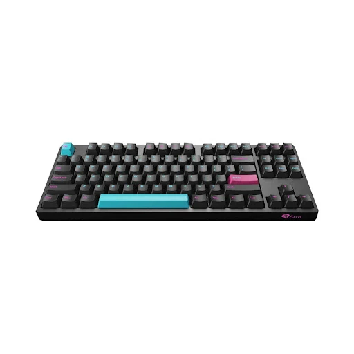 Bàn phím cơ Akko 3087 DS Midnight V2 Pink Switch