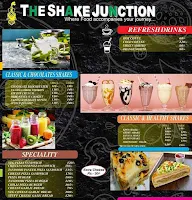 The Shake Junction menu 1