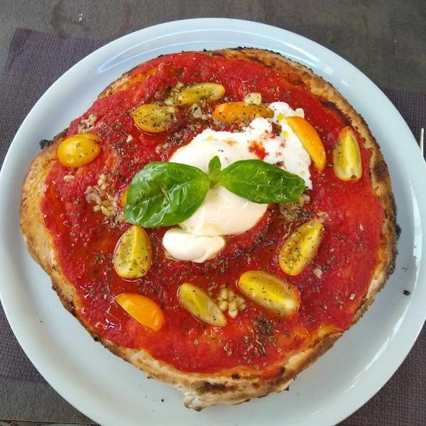 Gluten-Free Pizza at CENTRALE Ristorante Pizzeria