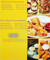 Dainty Momos Corner menu 1