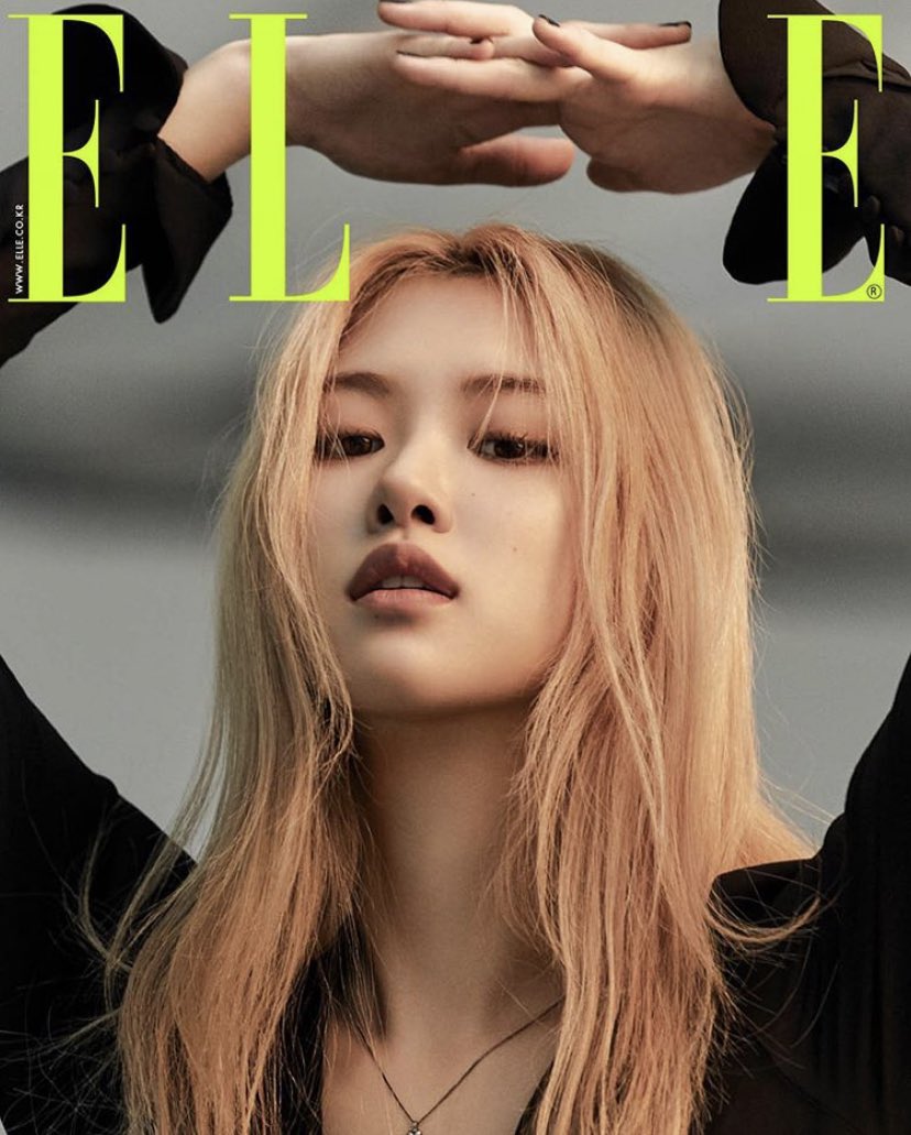 Rosé Becomes The Final Solo Blackpink Member To Make The Cover Of Elle Korea In Stunning 