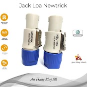 Jack Loa Speakon Newtrick ( Đấm Loa)Xanh Trắng.đẹp, Bền. (Giá 1 Chiếc)