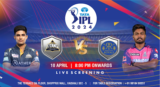 RR vs GT: TATA IPL 2024 Rajasthan Royals vs Gujarat Titans (Screening)