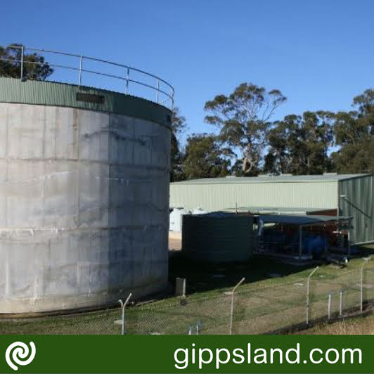 Upgrade work at Orbost Water Treatment Plant will focus on repairing a walking structure under the cover of its 53-million-litre storage