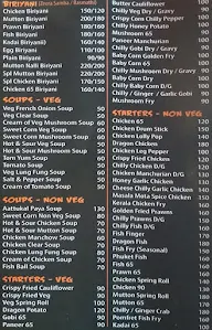 Hotel Ya Rahman menu 2