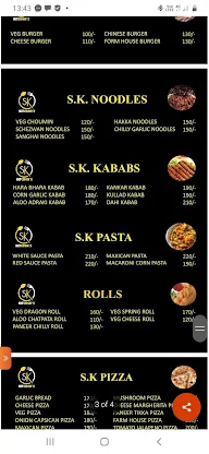 SK Kitchen's menu 2
