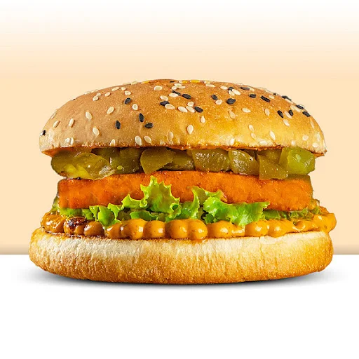 Peri Peri Grilled Paneer Burger