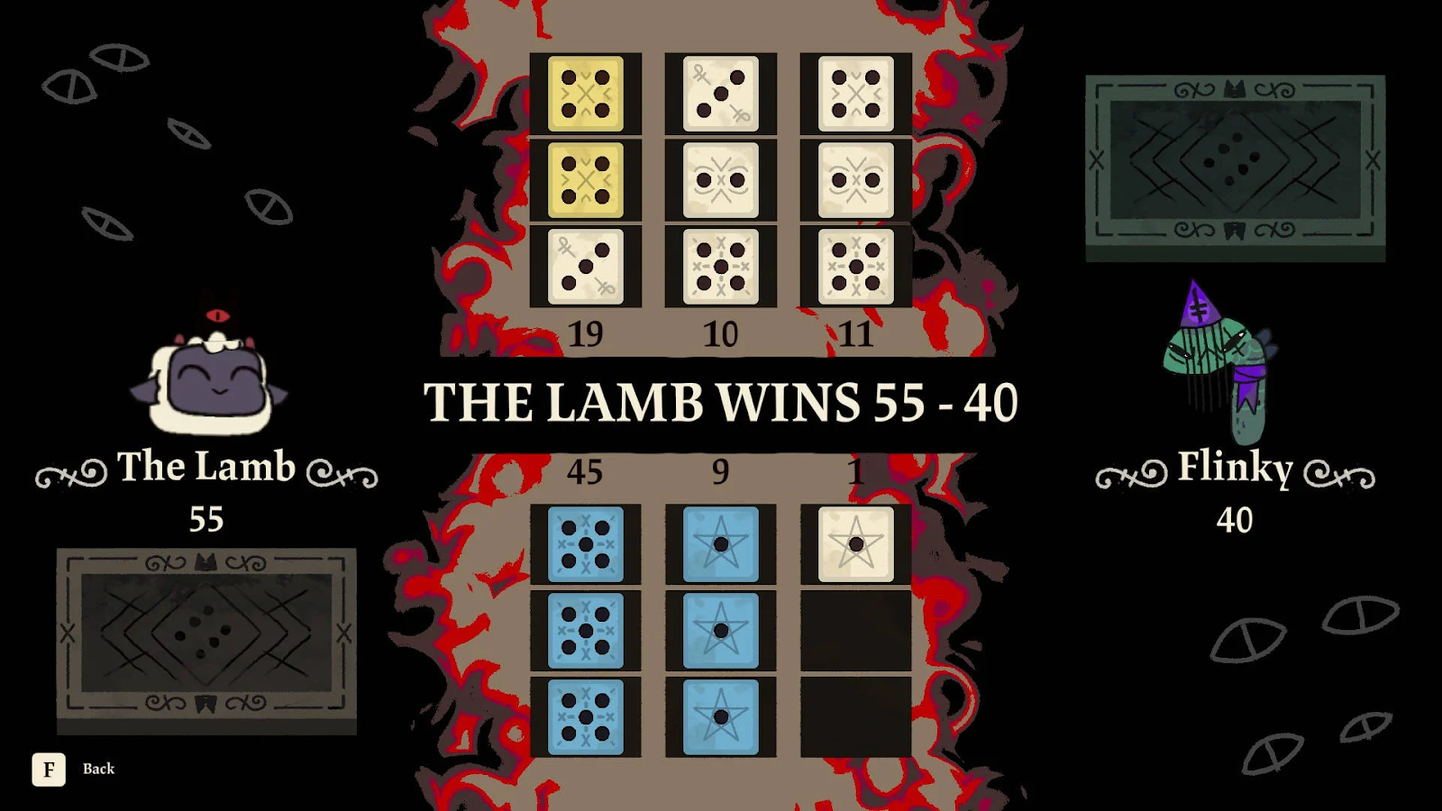 How To Win At Knucklebones In Cult Of The Lamb