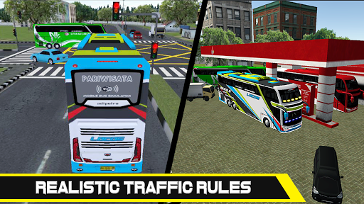 Mobile Bus Simulator screenshot #2