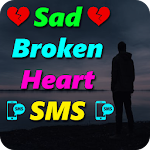 Cover Image of Download Sad Broken Heart SMS 1.0 APK