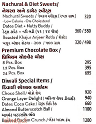Kandoi Bhogilal Mulchand menu 5