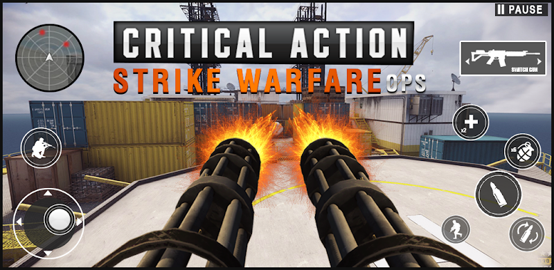 Critical Action Strike Warfare Ops: Shooting Games