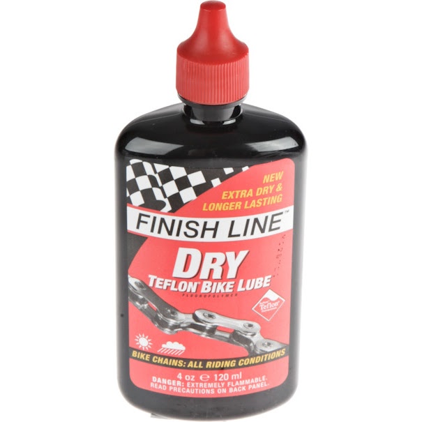 Finish Line Dry Teflon Lubricant & Oil - 2 oz bottle