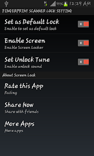 finger print screen lock prank Screenshots 3