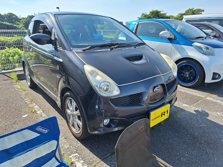 ミニカのCars & Coffee in オートプラネット名古屋・定期ドライブ・猛暑日・林檎堂に関するカスタム事例の投稿画像9枚目