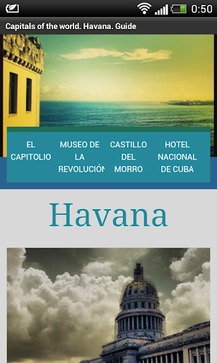 Havana. Guide. World Capitals