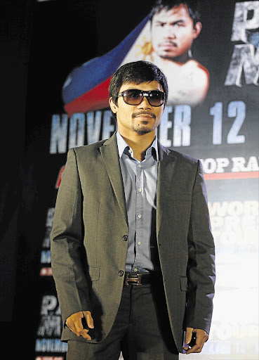 ICED: WBO welterweight champion Manny 'Pacman' Pacquiao's domestic assets have been frozen Picture: