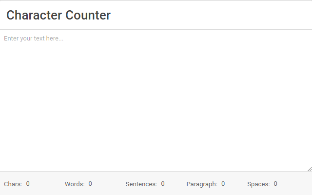 Character Counter Preview image 1