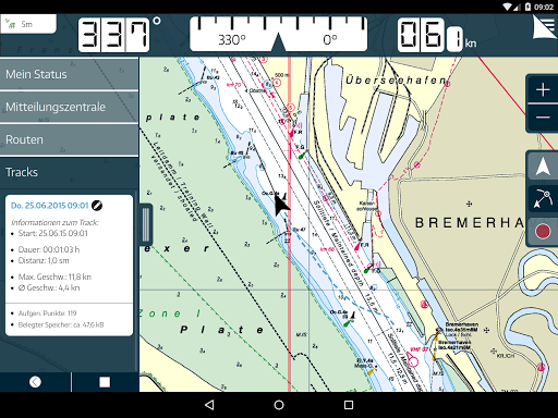 免費下載旅遊APP|Yacht Navigator |Kartenplotter app開箱文|APP開箱王