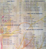 Tango Sandwich King menu 6