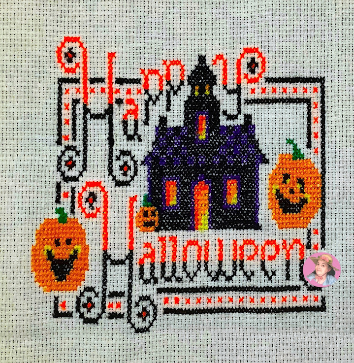 Cross stitch for halloween 