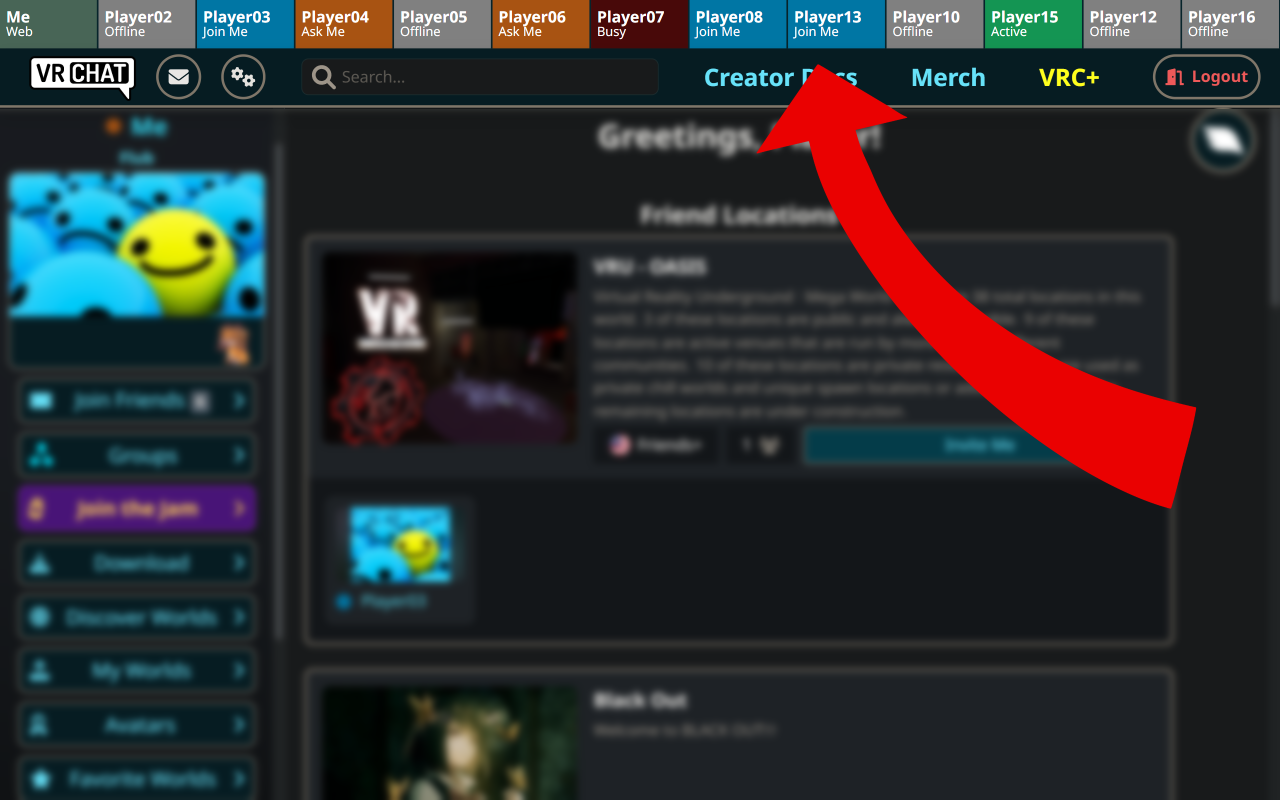 VRChat VIP Friends - QOL Tweak for VRChat Web Preview image 0