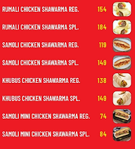 Diamond Pan Shop menu 1