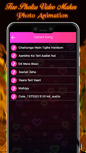 Fire Effect Video Maker-Photo Animation