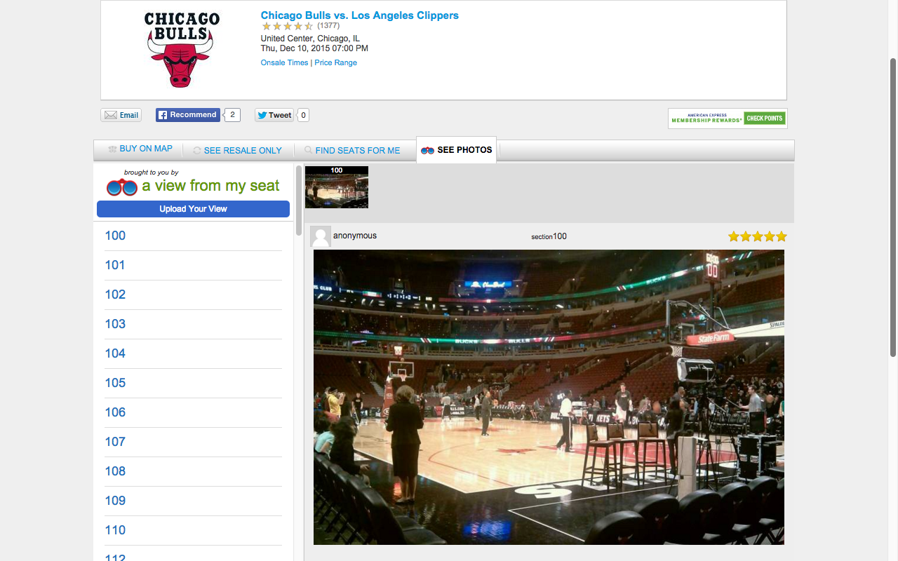 A View From My Seat for TicketMaster.com Preview image 6