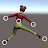 Pose Run 3D icon