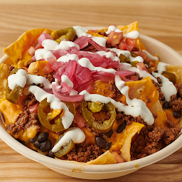 Grass Fed Beef Picadillo Nachos