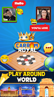 Carrom Royal : Disc Pool Game Screenshot