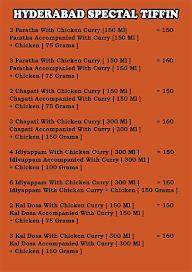 Hyderabad Andhra Mess menu 8