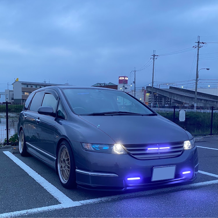 オデッセイの梅雨入り・#Odysseyに関するカスタム事例の投稿画像1枚目
