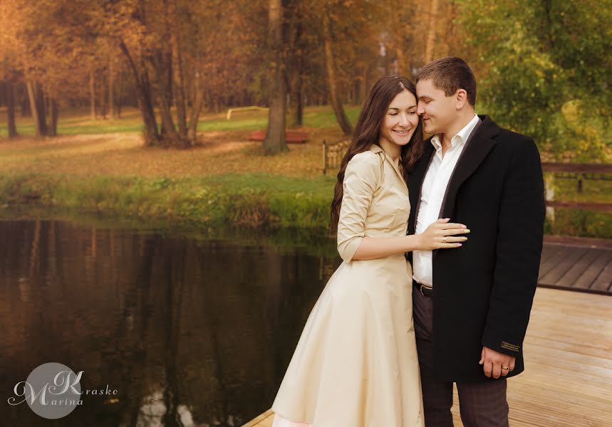 Wedding photographer Marina Krasko (krasko). Photo of 24 September 2015