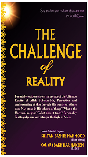 The Challenge of Reality