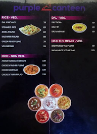 Purple Foods menu 2